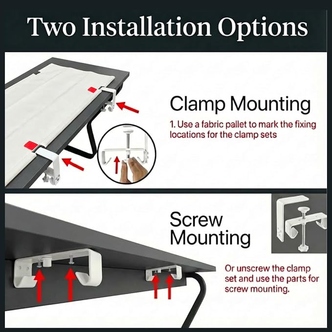 Under Desk Cable Management No Drill – 48" L x 6" W Cord Organizer, Upgraded - Image 6