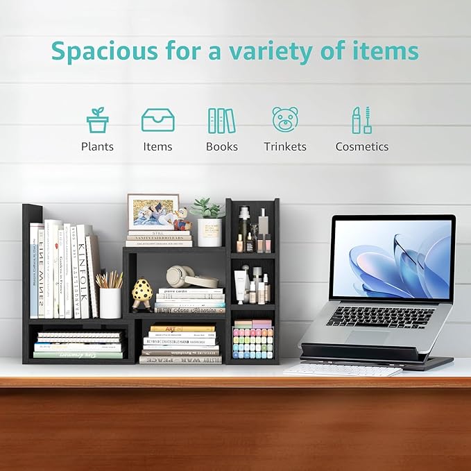 NUTIKAS Desk Shelves Desktop Organizer Shlef - Image 5