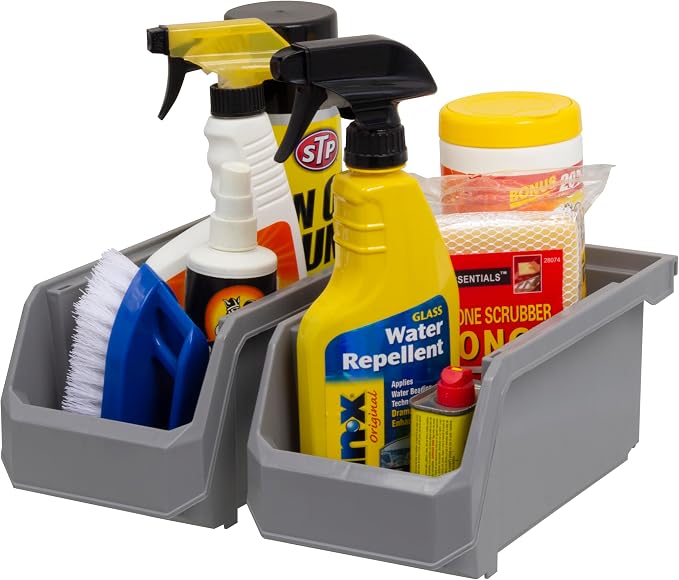 Plastic Containers for Organizing and Storage Bins for Closet, Garage or Pantry - Image 6