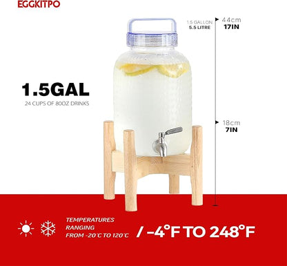 EGGKITPO 1.5 Gallon Drink Dispensers - Image 4