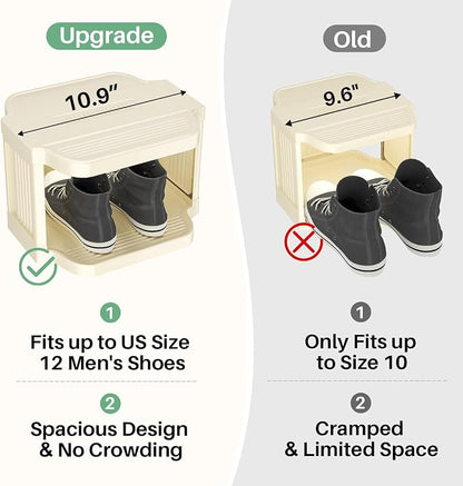 Kitstorack Vertical Shoe Rack: 5 Tiers Stackable Shoe Rack - Image 3