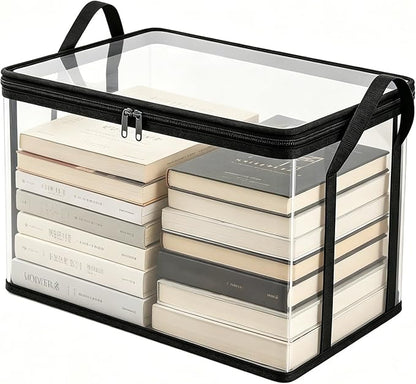 Clear PVC Storage Boxes, Tear-Resistant Organizer by Unknown