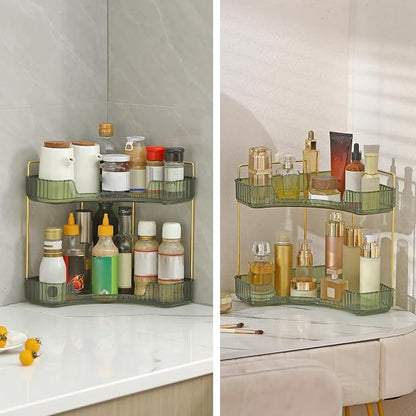 Corner Bathroom Countertop Organizer, Vanity Trays - Image 6