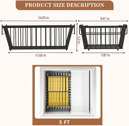 Freezer Organizer Bins ，Enhanced Leak-Proof Bottom，4 Pack Stackable Deep - Image 3
