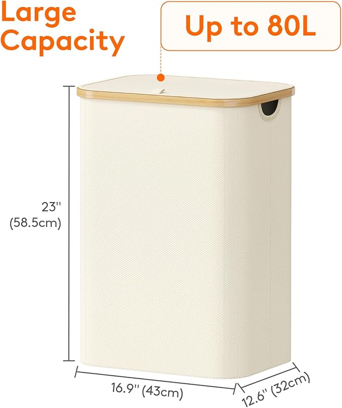 Lifewit 80L Laundry Basket - Image 3
