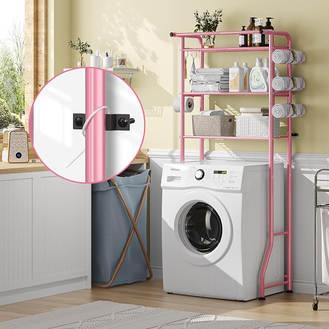 Simple Trending 3 Tier Over The Toilet Rack, Shelf Bathroom, Bathroom Stand - Image 3
