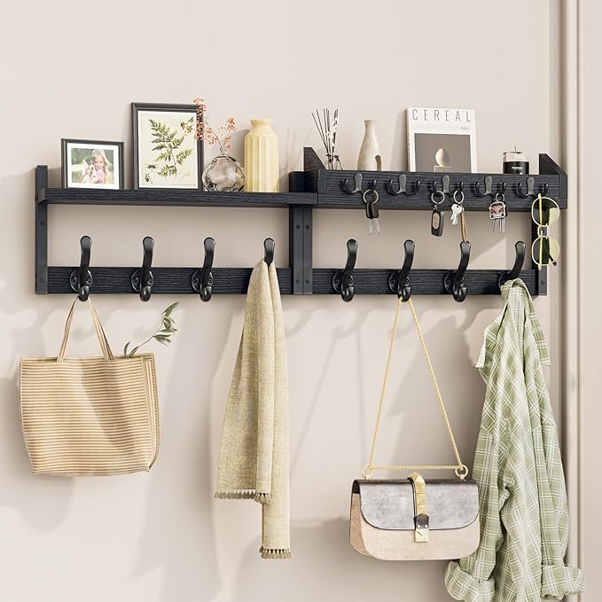 Evermagin 35" Coat Rack Wall Mount by Evermagin