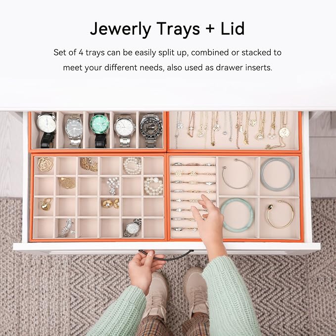 Voova Stackable Jewelry Organizer Tray - Image 6