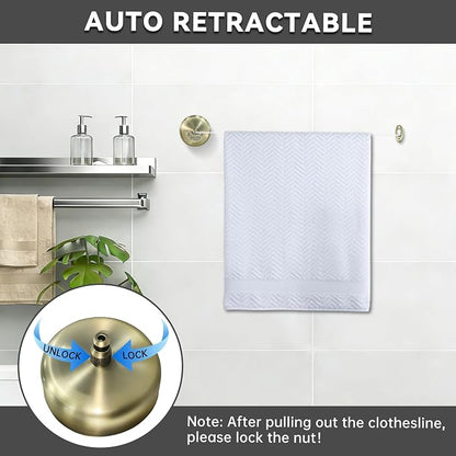Retractable Clothesline, Stainless Steel Clothing Line Dryer - Image 5