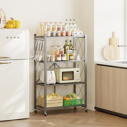 Fenbeli Foldable Shelves with Wheels - Image 2