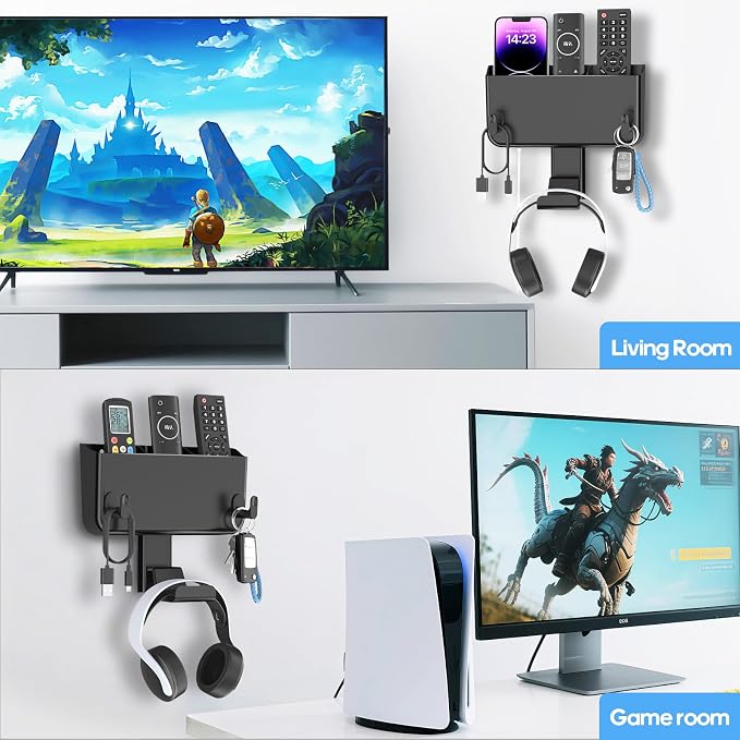 Kytok Adhesive Remote Control Holder Wall Mount - Image 7