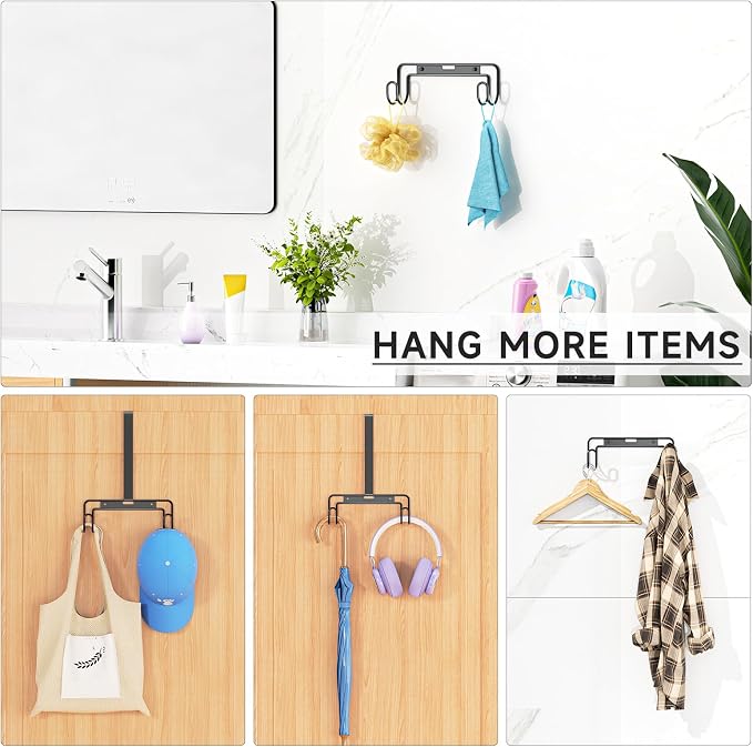 Ironing Board Holder Wall Mount/Over The Door Ironing Board Hanger, Laundry - Image 9