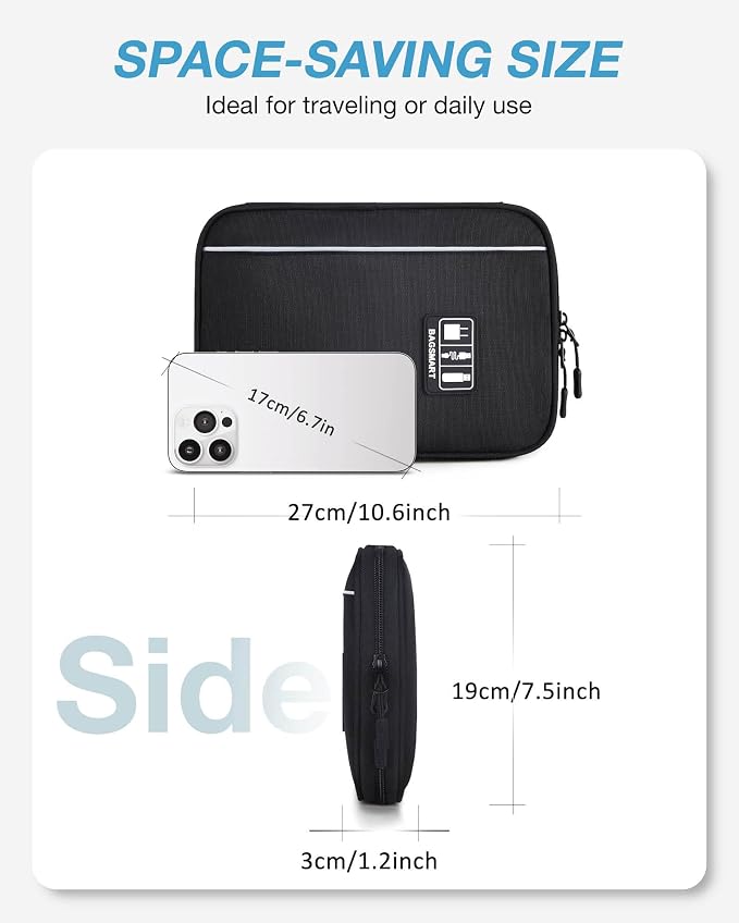 BAGSMART Large Electronic Organizer Travel Case - Image 5