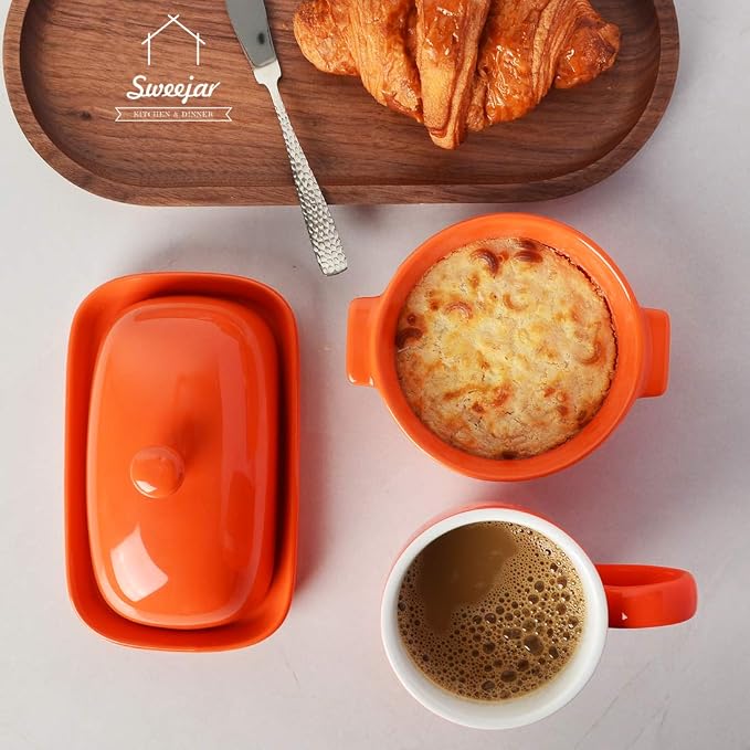 Sweejar Ceramic Butter Dish - Image 6