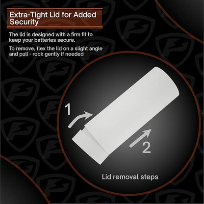 Slimline Coin CR2032 Battery Case, soft durable material - Image 6