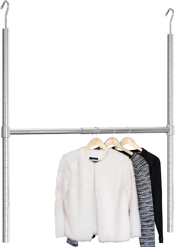 Deco Brothers Adjustable Hanging Closet Rod by DecoBrothers