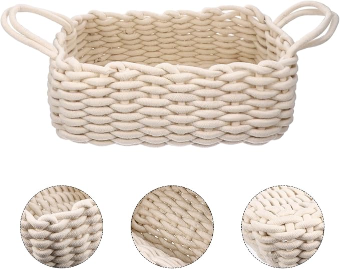 Uonlytech Decorative Cotton Storage Basket - Image 5