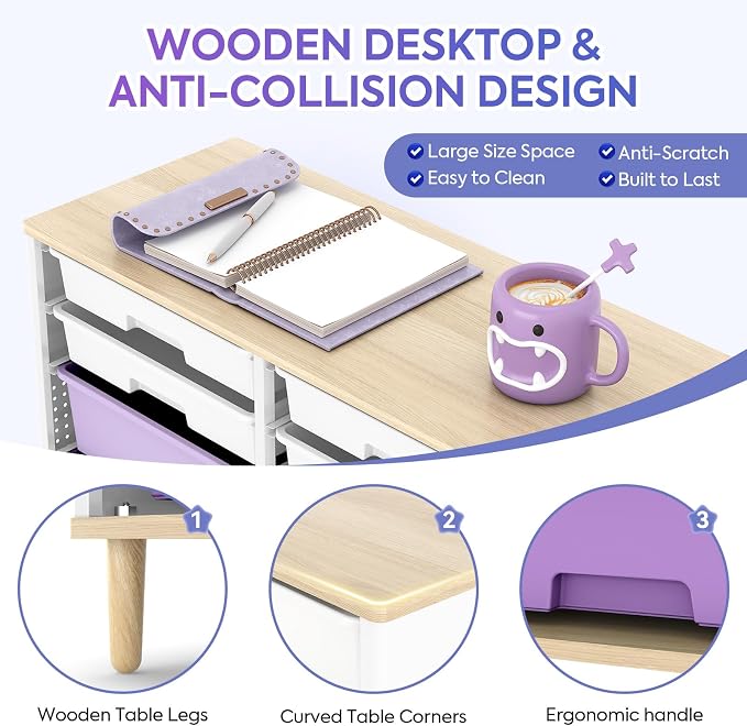 TOOLF 12 Drawers Storage Cabinet - Image 4