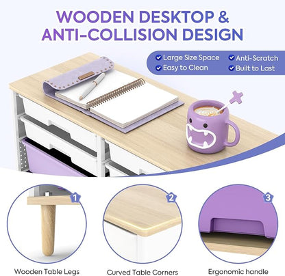 TOOLF 12 Drawers Storage Cabinet - Image 4