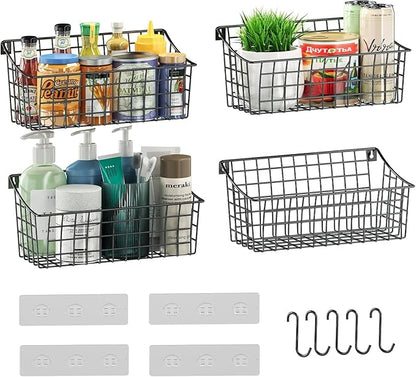 Sonyabecca 4 Pack Hanging Wall Basket by Sonyabecca