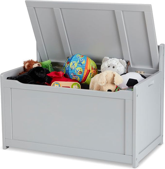 Melissa & Doug Toy Chest, Wooden Toy Storage Box by Unknown