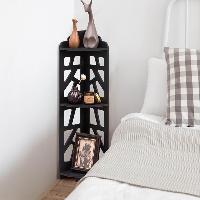 J JINXIAMU Corner Shelves, Corner Shelf Stand Waterproof Great - Image 6