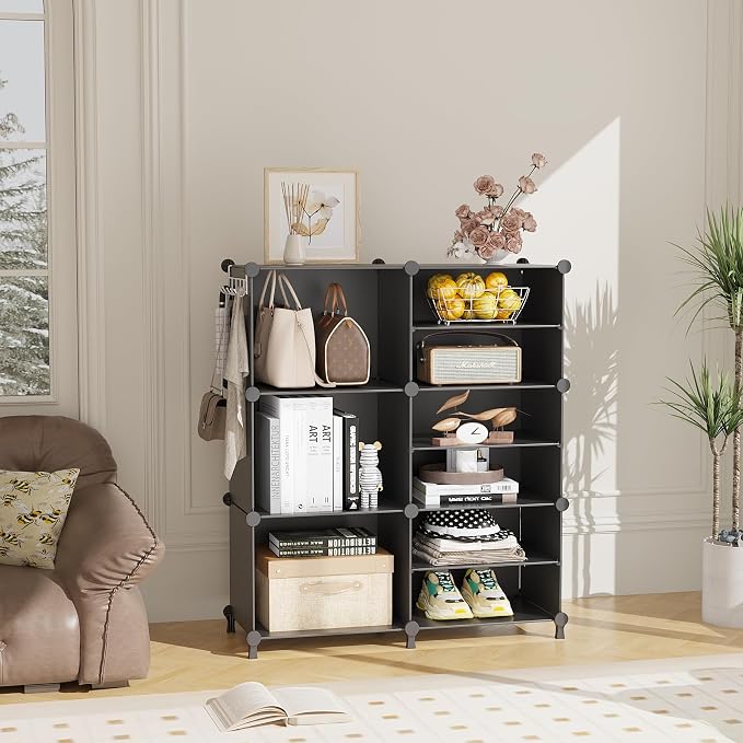 AWTATOS 6 Cube Closet Organizer Storage Shelves - Image 2