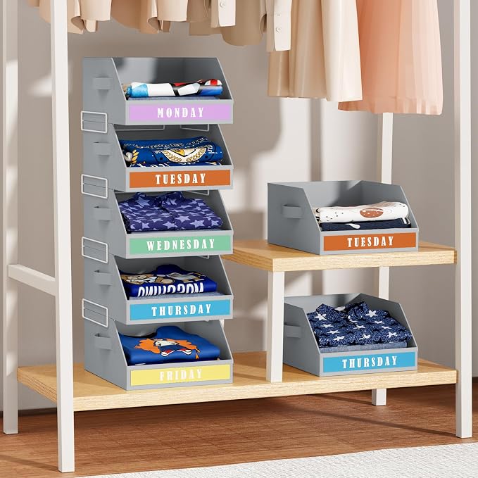 DIMJ Closet Organizers Storage Bins - Image 6
