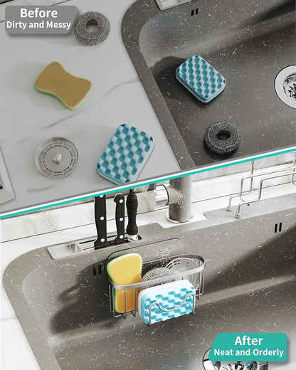 HapiRm Kitchen Sponge Holder for Sink - Image 7