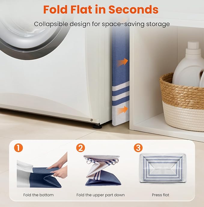 TranquilRelax 3-Pack Laundry Basket - Image 5
