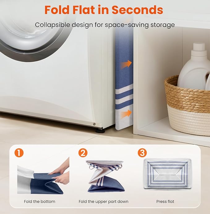TranquilRelax 3-Pack Laundry Basket - Image 5