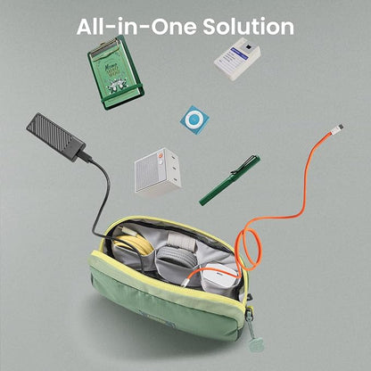 tomtoc Electronics Organizer Travel Case Performance, Cable Tech Pouch | Water - Image 3