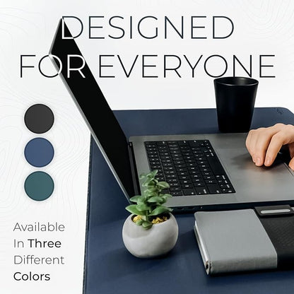 Nordik Felt and Leather Desk Mat Non-Slip - Image 2