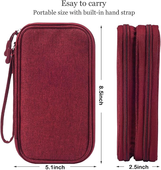 CAAORDKSO Electronic Organizer Travel Case, Cord Organizer Travel Cable - Image 2