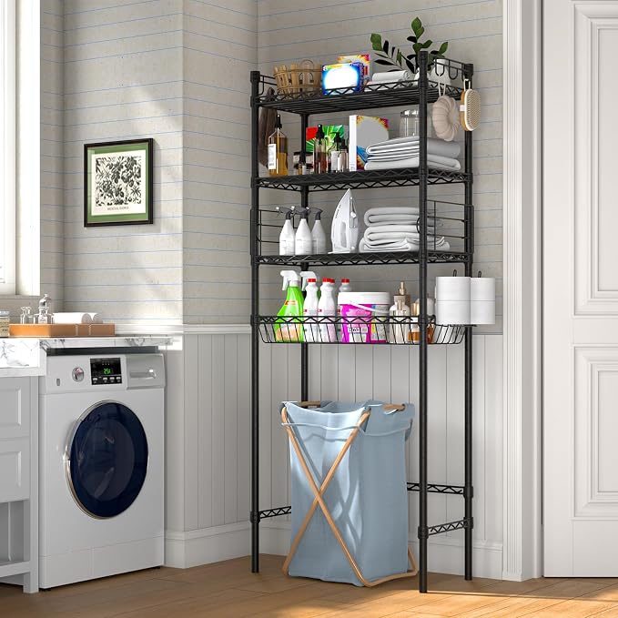 PrimeZone Over The Toilet Storage Shelf - Image 8