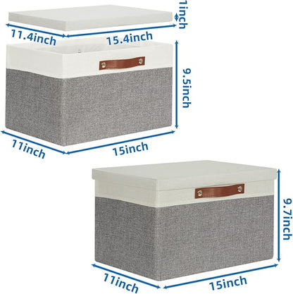 Temary Collapsible Storage Bins Storage Boxes - Image 2