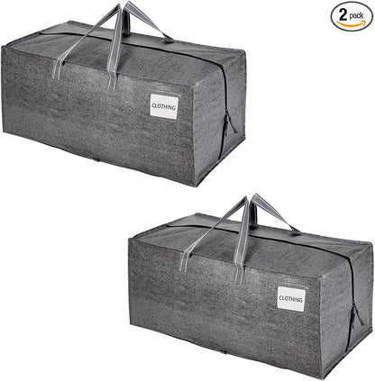 VENO 2 Pack Moving Bags w/Backpack Straps, Heavy Duty, Moving Boxes Alternative by Veno