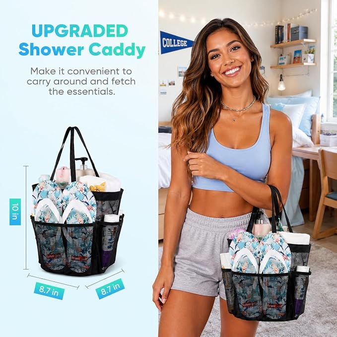 Mesh Shower Caddy Portable - Image 3