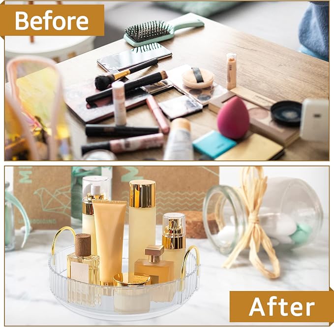 US 360° Rotating Makeup Organizer - Image 6