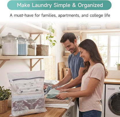 GOGOODA XL Mesh Laundry Bags, Fine Mesh - Image 6