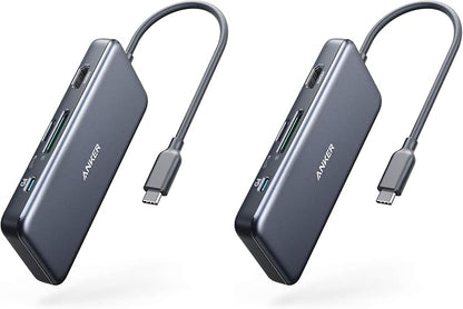 Anker USB C Hub, with 4K HDMI, 85W Power Delivery, USB-C and 2 USB-A 5Gbps Data by Unknown