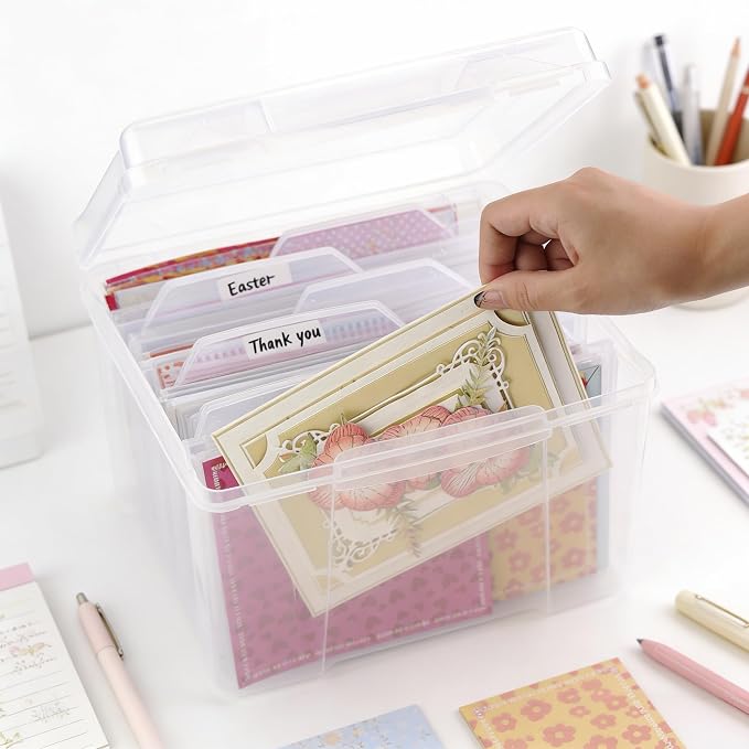 Greeting Card Storage & Organizer Box - Image 5