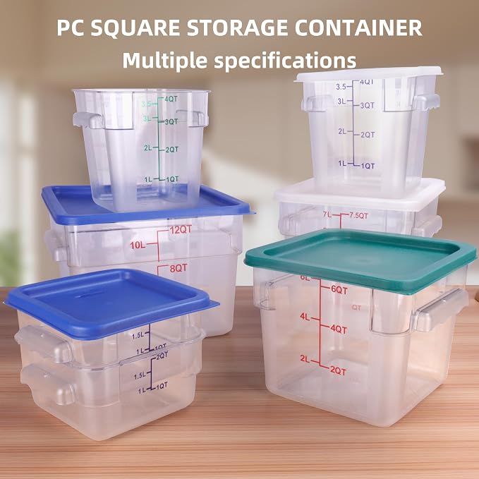 2 Pack Square Food Storage Container - Image 4