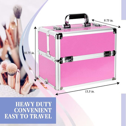 Ver Beauty Makeup Organizer, Cosmetic Travel Kit, Makeup Artist Supplies - Image 3