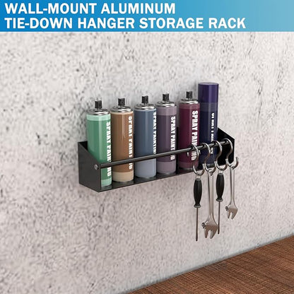 Black Wall Mount Spray Can Holder - Image 6