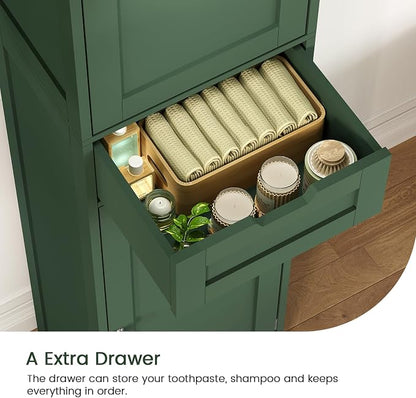 Iwell Tall Bathroom Storage Cabinet - Image 5