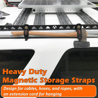 MUTUACTOR 2packs Magnetic Hooks Heavy Duty, Strong Magnet Garage Hook Large - Image 2