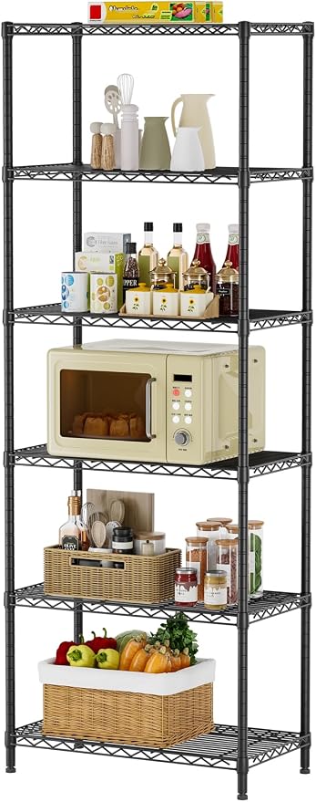 SINGAYE Shelf Wire Shelving Adjustable Storage Shelves Rack Standing Units by SINGAYE