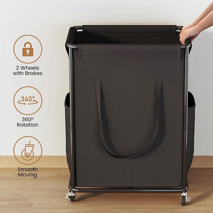 Homeiju 180L Large Laundry Hamper - Image 3