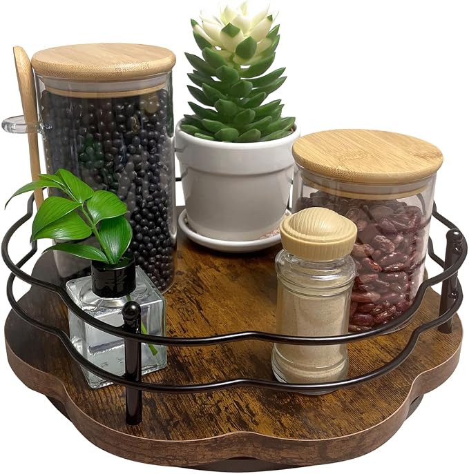 12" Lazy Susan Turntable Organizer by BaiWinlar